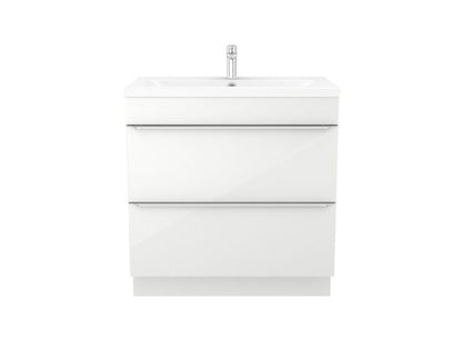 GoodHome Imandra fritstående vaskeskab 80 cm hvid