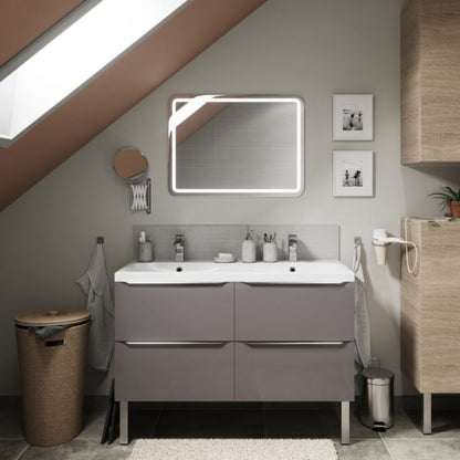 GoodHome Imandra væghængt vaskeskab 120 cm antracit