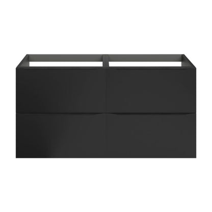 GoodHome Imandra væghængt vaskeskab 120 cm mat sort
