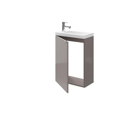 GoodHome Imandra væghængt vaskeskab 44 cm antracit
