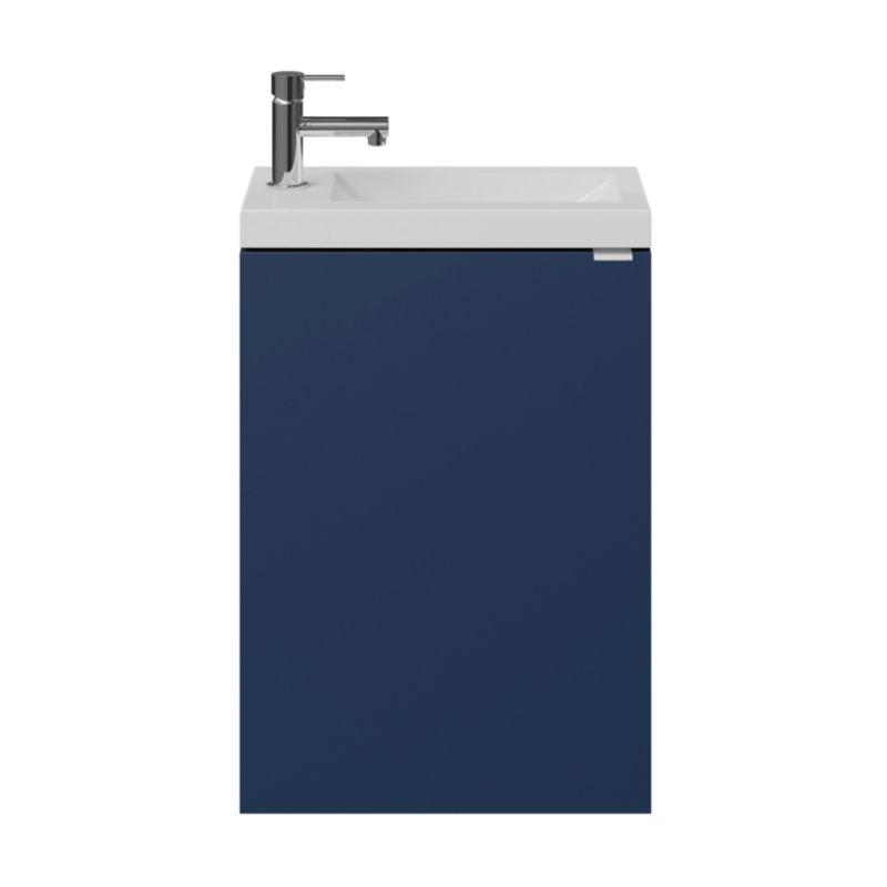 GoodHome Imandra væghængt vaskeskab 44 cm mat‑mørkeblå