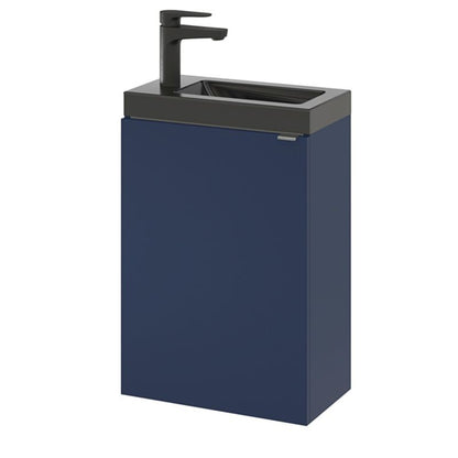 GoodHome Imandra væghængt vaskeskab 44 cm mat‑mørkeblå