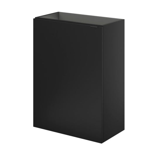 GoodHome Imandra væghængt underskab til vask 44 x 55 cm mat sort