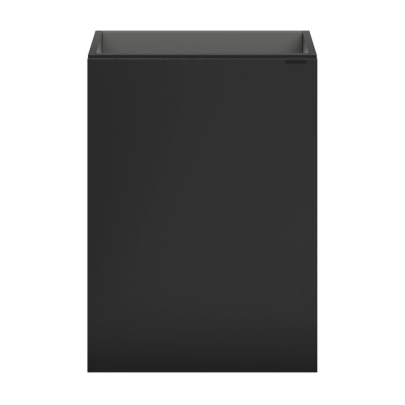 GoodHome Imandra væghængt underskab til vask 44 x 55 cm mat sort