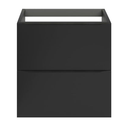 GoodHome Imandra væghængt vaskeskab 60 cm mat sort