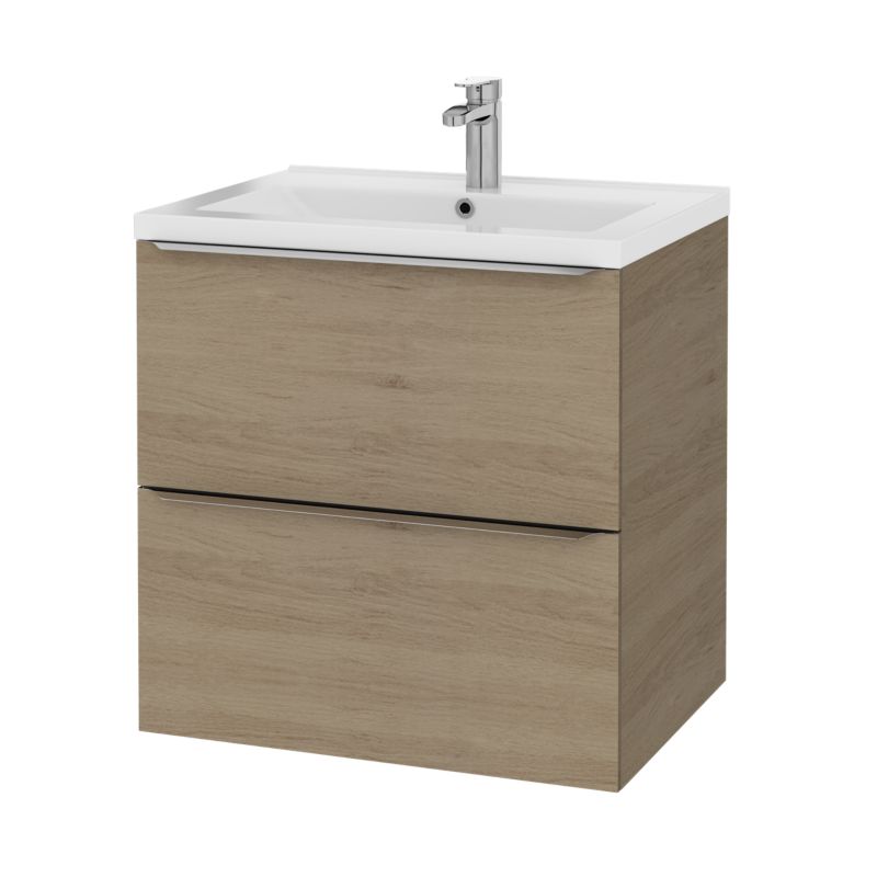 GoodHome Imandra væghængt vaskeskab 60 cm eg