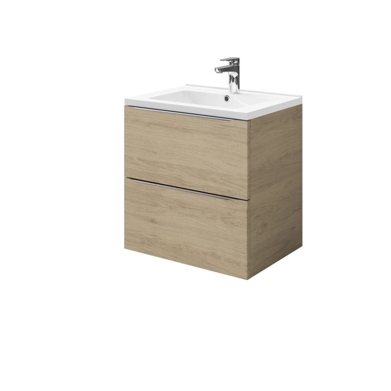 GoodHome Imandra væghængt vaskeskab 60 cm eg