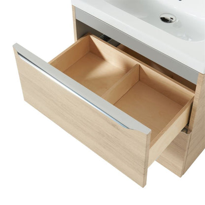 GoodHome Imandra væghængt vaskeskab 60 cm eg