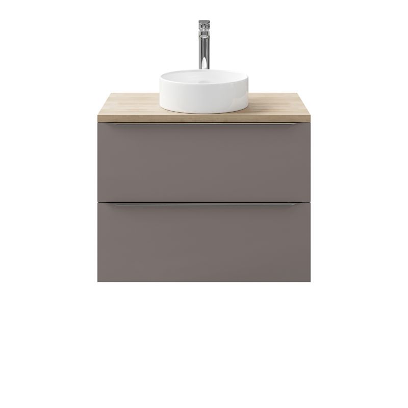 GoodHome Imandra væghængt vaskeskab 80 cm antracit
