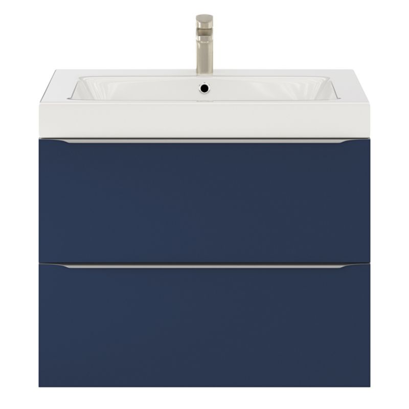 GoodHome Imandra væghængt vaskeskab 80 cm mat navyblå