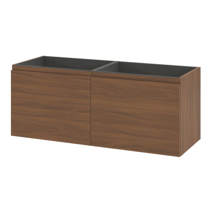 GoodHome Levanna underskab 120 cm valnød