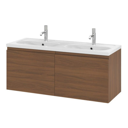 GoodHome Levanna underskab 120 cm valnød
