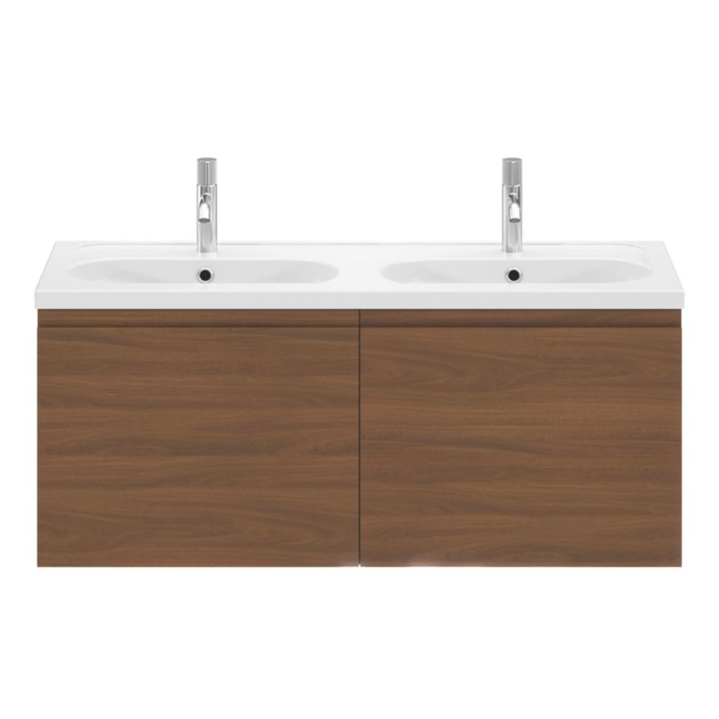 GoodHome Levanna underskab 120 cm valnød