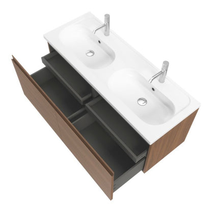 GoodHome Levanna underskab 120 cm valnød
