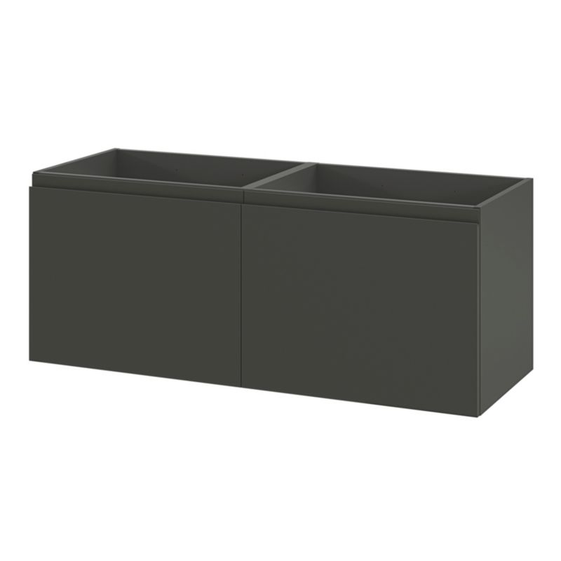 Vaskeskab 120x45x48 cm Grå