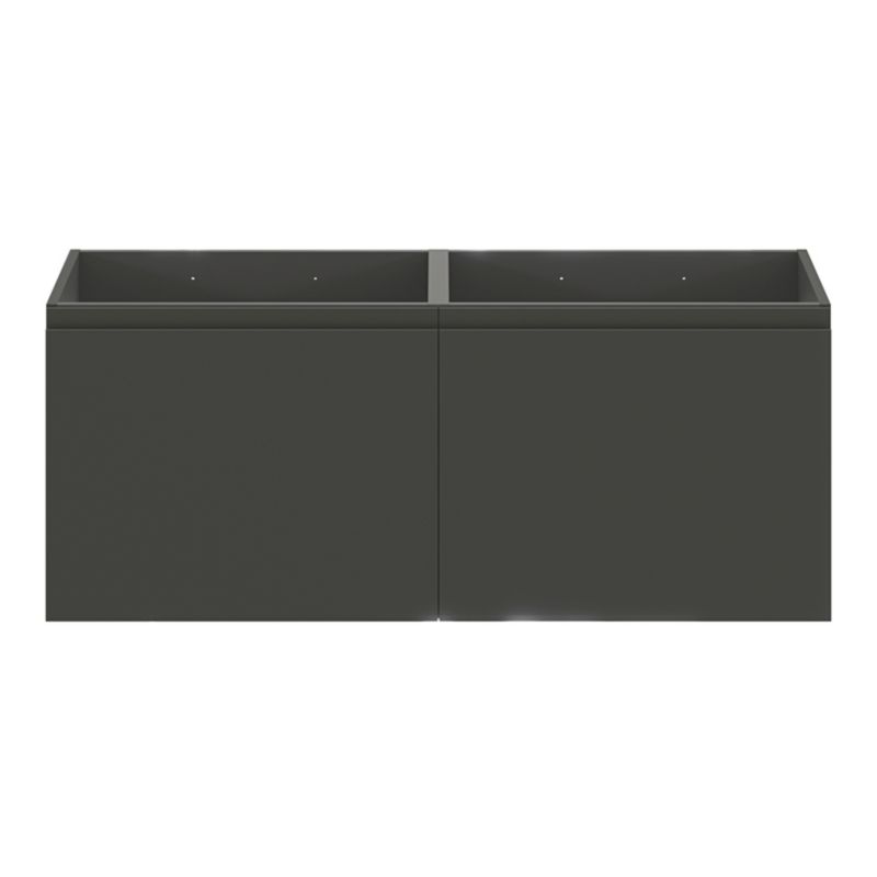 Vaskeskab 120x45x48 cm Grå