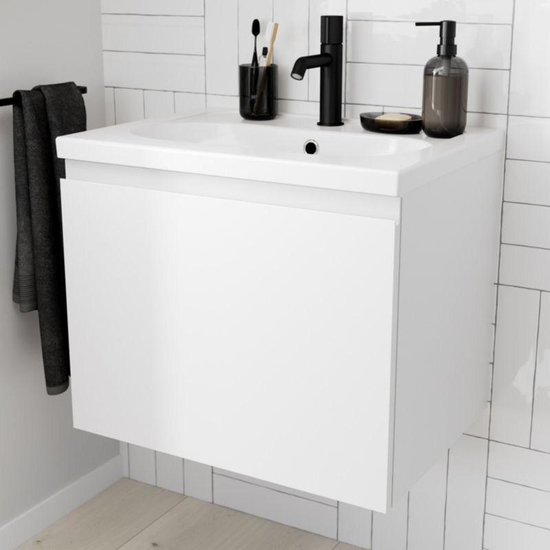 GoodHome Levanna underskab til vask 60 cm hvid