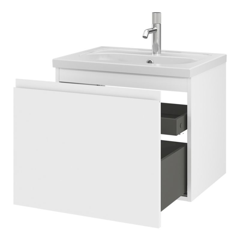 GoodHome Levanna underskab til vask 60 cm hvid