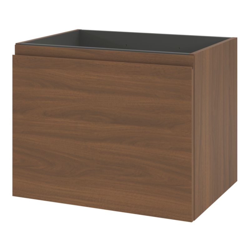 GoodHome Levanna vaskeskab 60 cm i valnød