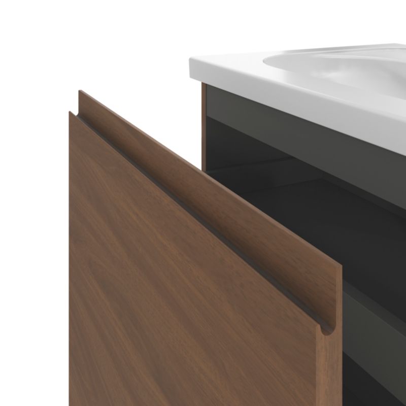 Undervaskeskab GoodHome Levanna 60 cm Valnød