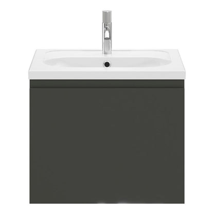 Vaskeskab Levanna 60x45x48 cm Grå | 5059340765549