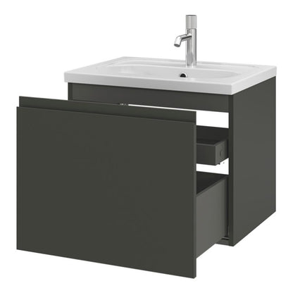 GoodHome Levanna vaskeskab 60 cm i grå