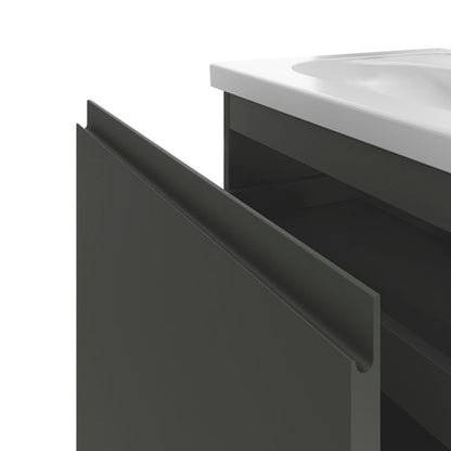 Vaskeskab Levanna 60x45x48 cm Grå | 5059340765549