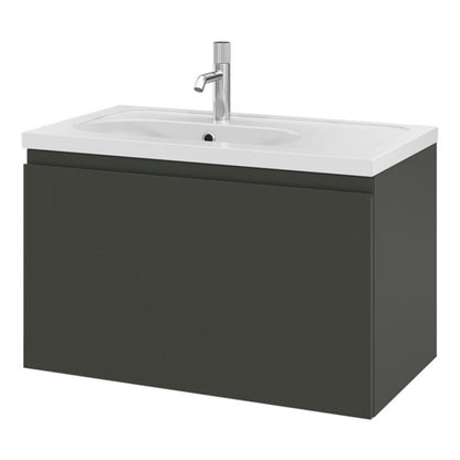 Vaskeskab Levanna 80x45x48 cm Grå | 5059340765761