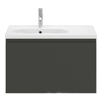 Vaskeskab Levanna 80x45x48 cm Grå | 5059340765761