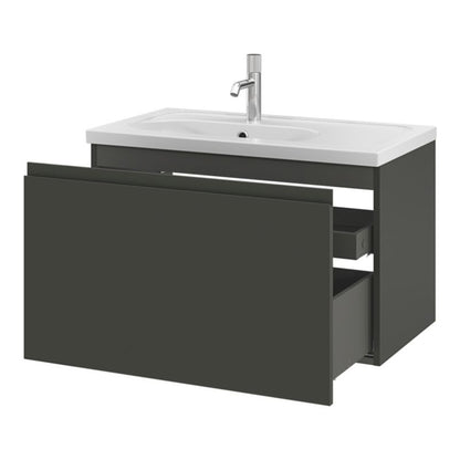 Vaskeskab Levanna 80x45x48 cm Grå | 5059340765761