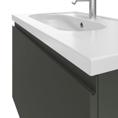 Vaskeskab Levanna 80x45x48 cm Grå | 5059340765761