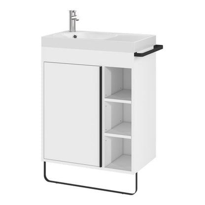 GoodHome Maza fritstående skabsmodul til vask 60 x 36 cm hvid