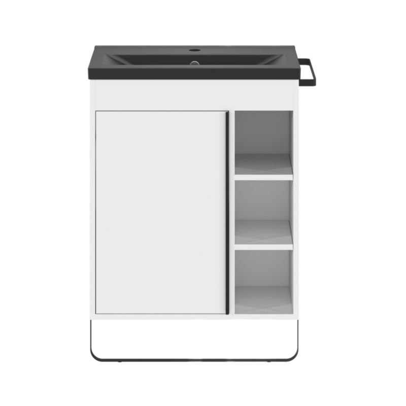 GoodHome Maza fritstående skabsmodul til vask 60 x 36 cm hvid
