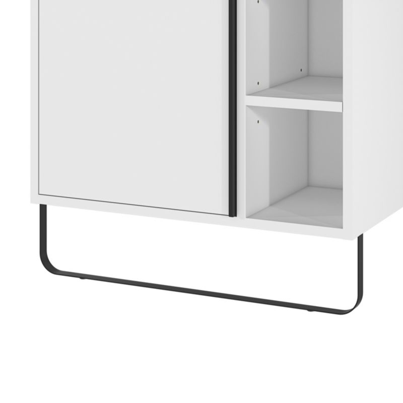GoodHome Maza fritstående skabsmodul til vask 60 x 36 cm hvid