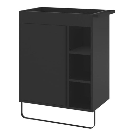 Stående vaskeskab GoodHome Maza 60 x 36 cm mat-sort