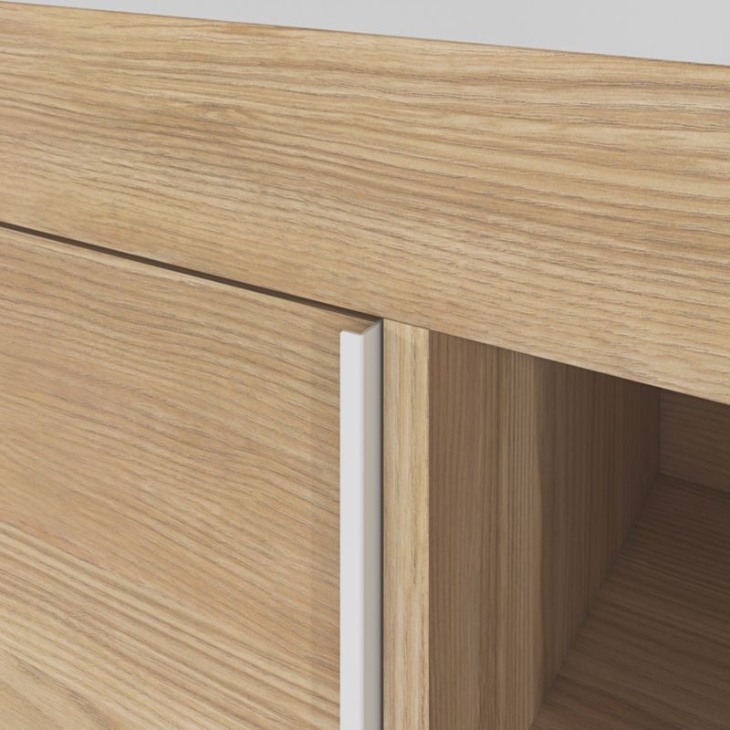 GoodHome Maza fritstående underskab til vask 60 x 36 cm i egetræ