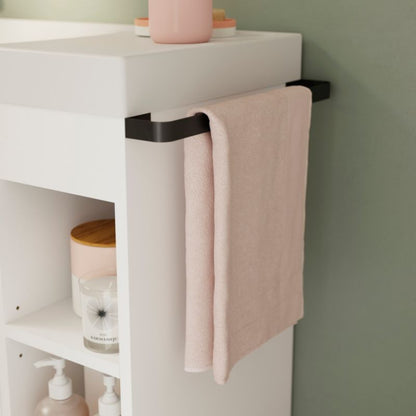 Stående vaskeskab GoodHome Maza 80 x 36 cm hvid