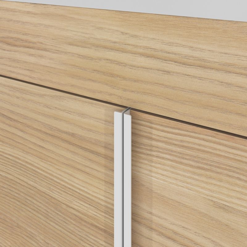 GoodHome Maza fritstående vaskeskab 80 x 36 cm i egetræslook