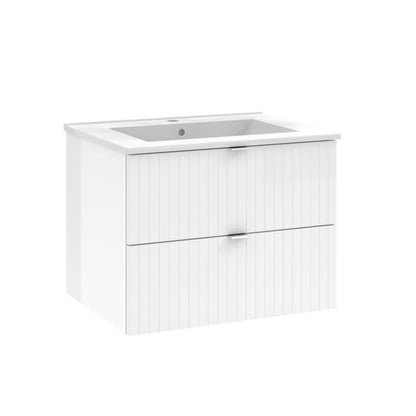 Vaskeskab Listrado 60 cm Hvid