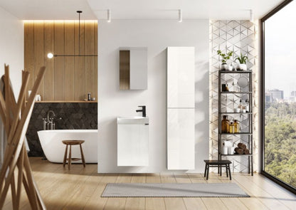 Skab til vask Roca Micro 44,5 x 60 x 24,3 cm hvid højglans