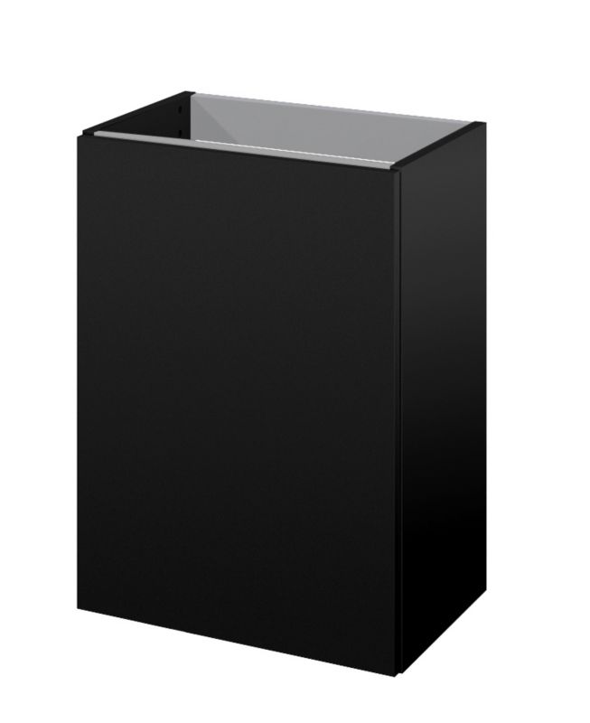 Roca Micro underskab til vask 44,5 x 60 x 24,3 cm mat sort