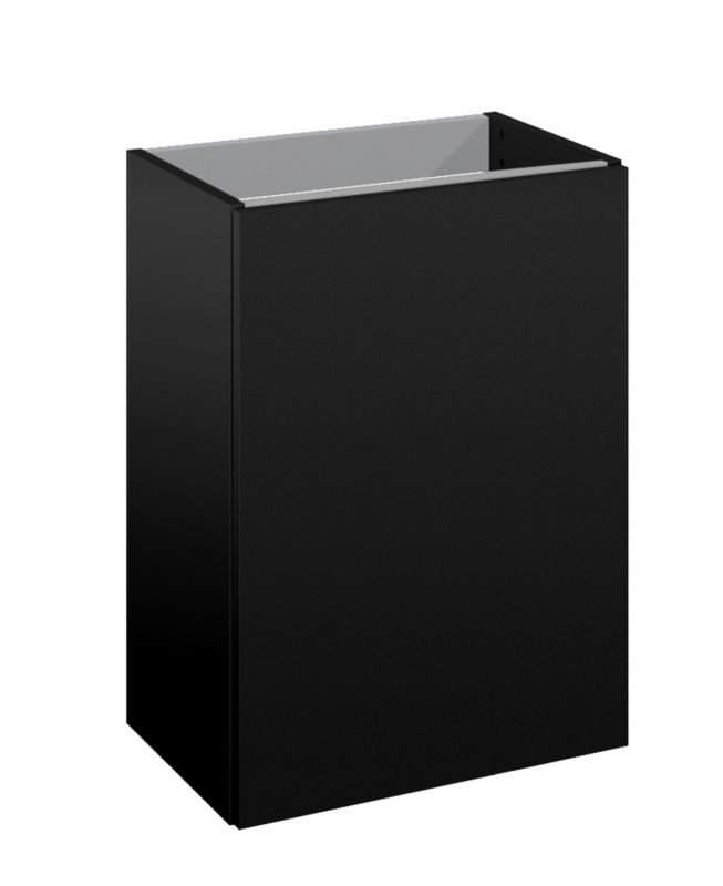 Szafka podumywalkowa 44,5 x 60 x 24,3 cm Czarny Mat