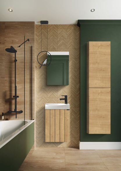 Skab til vask Roca Micro 44,5 x 60 x 24,3 cm i hamilton-eg