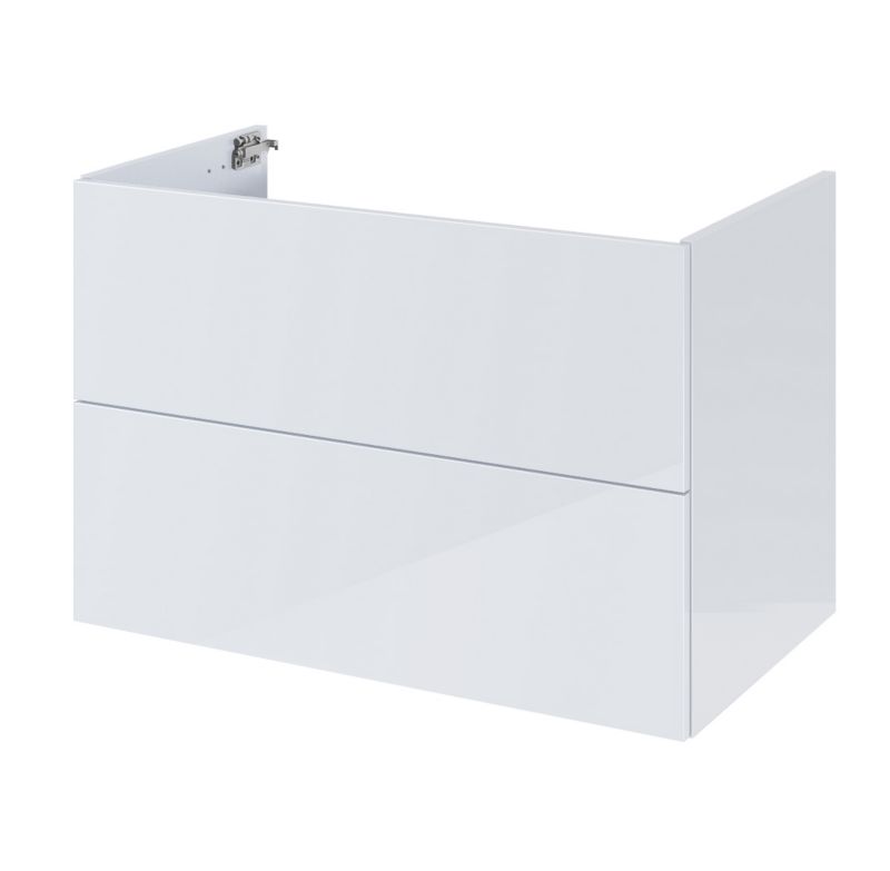 Hængende underskab Style 80 cm hvid højglans