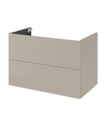 Roca Style vægmonteret vaskeskab 80 cm i fume
