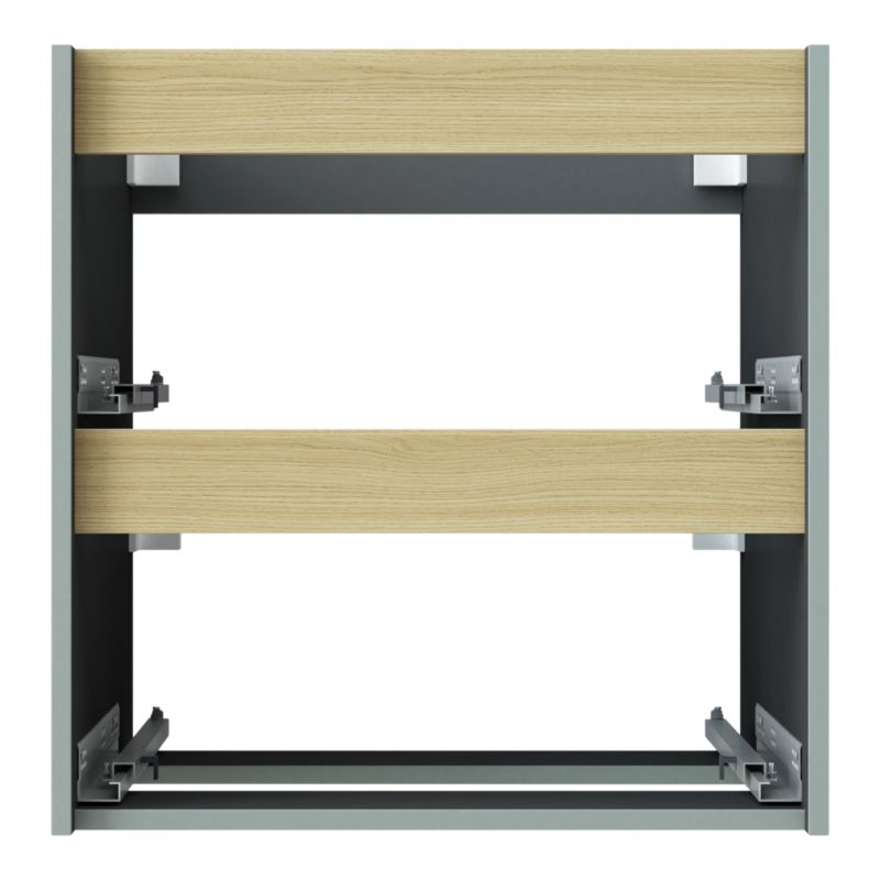 Væghængt underskab 60 cm salviegrøn