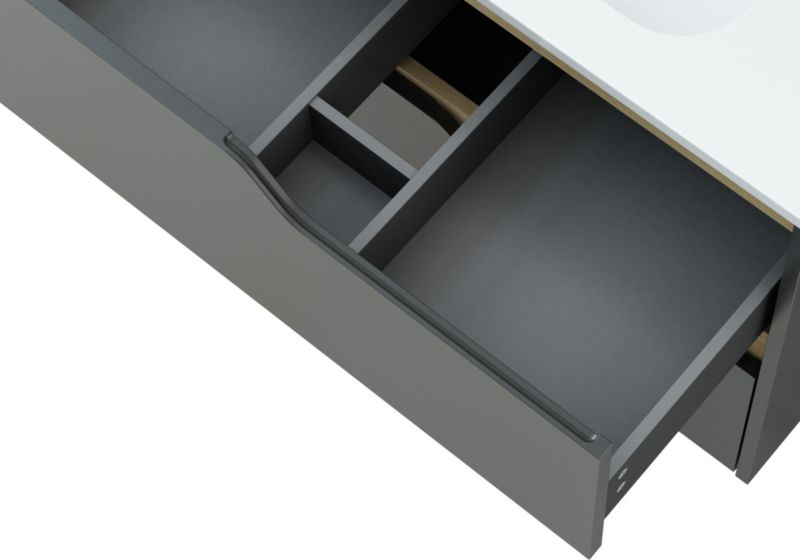Vaskeskab 80 cm Sort | 5063022736208