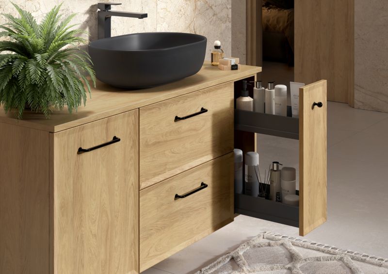 Væghængt cargo underskab Cersanit Mille 20 cm eg | 5901771214403