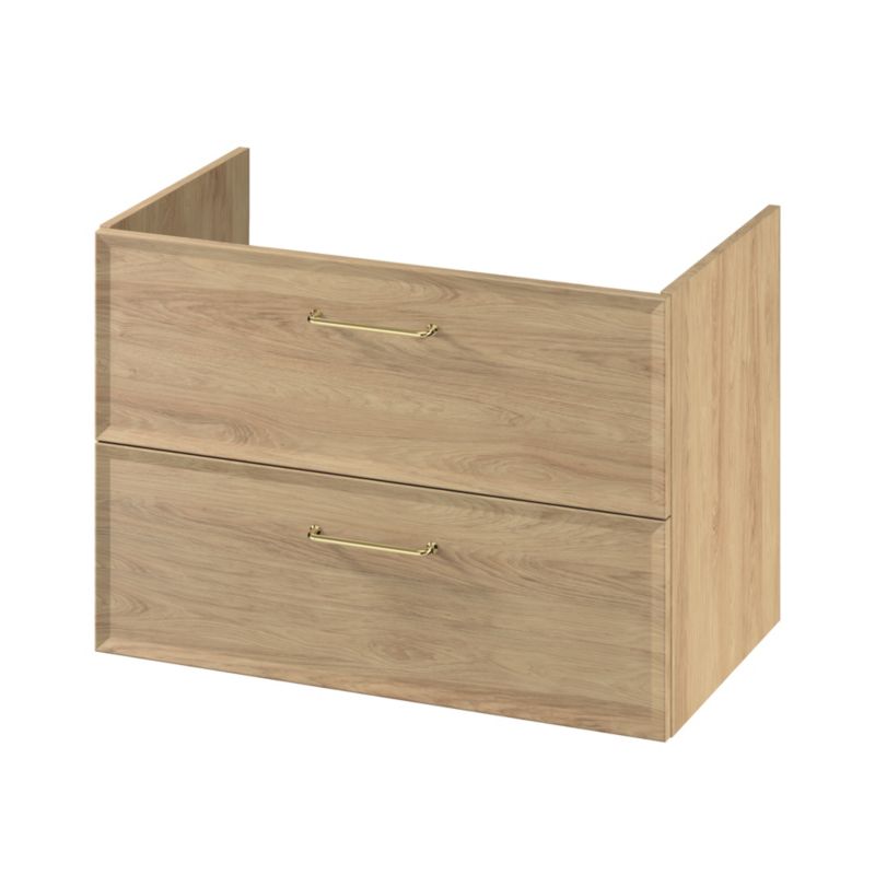 Væghængt Underskab Mille 80 cm Eg Mat 2 Skuffer | 5901771214489