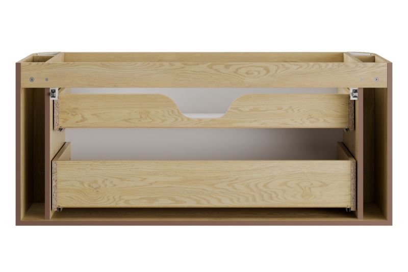 Underskab Ovalia Cremona Eg 120 cm 2 Skuffer Blød Lukning